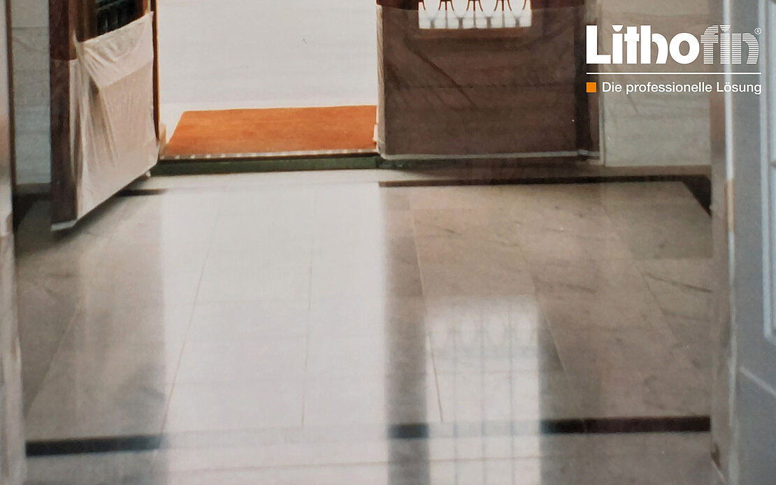 Bodenschleifen vorher