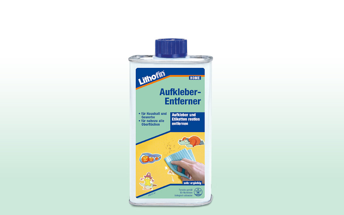 Lithofin Aufkleber-Entferner Flaschenbild