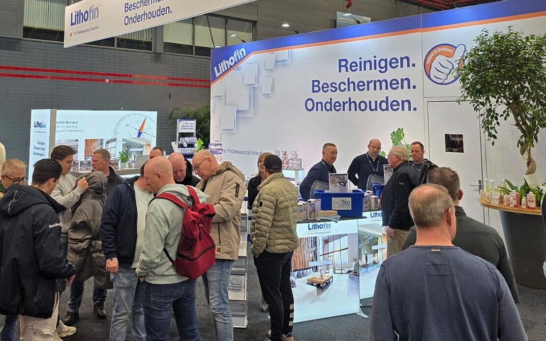 Lithofin Stand Bouwbeurs Messe 2025
