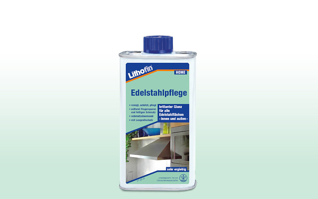 Lithofin Edelstahlpflege Flaschenbild