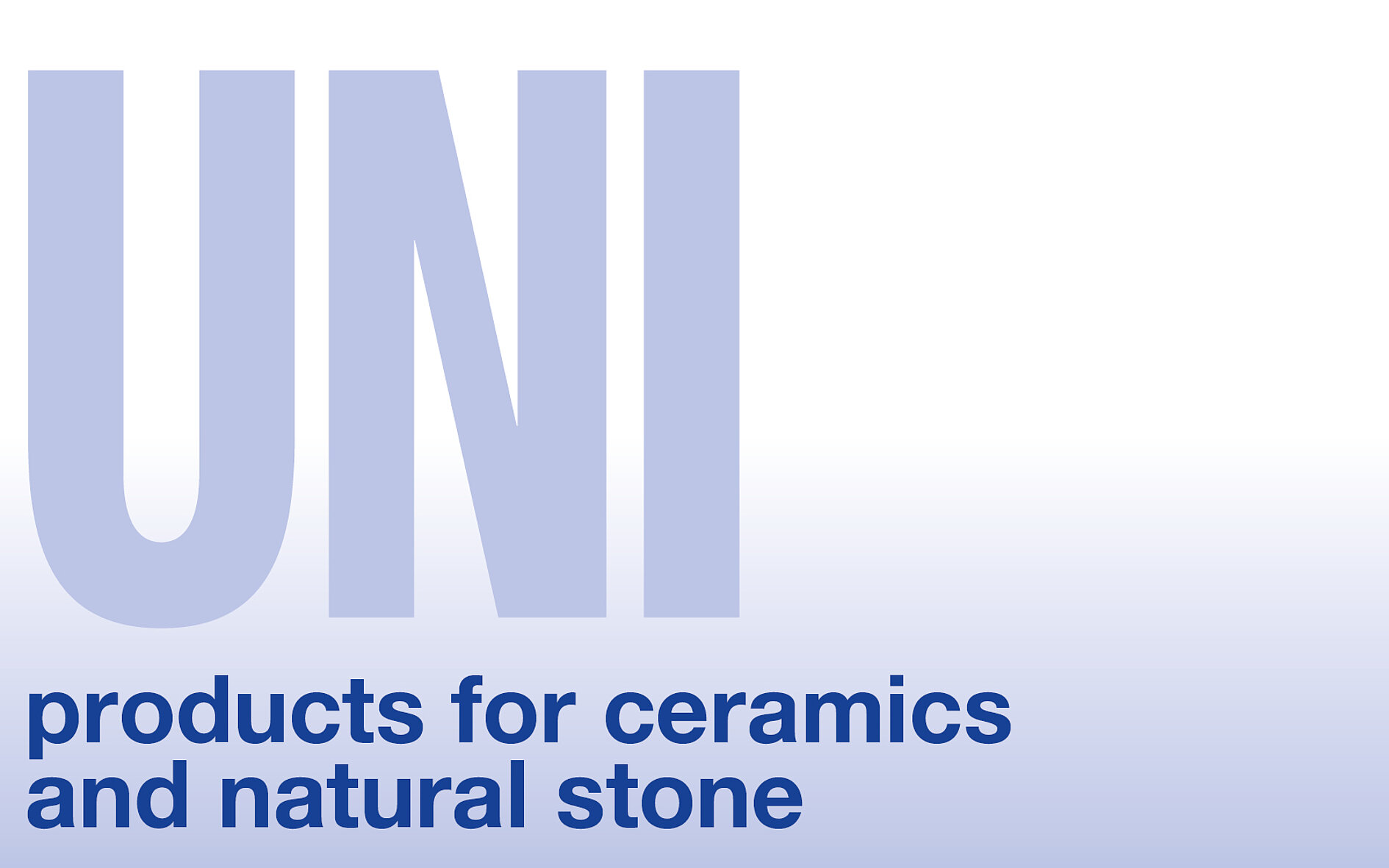 Ceramics and natural stone (UNI)
