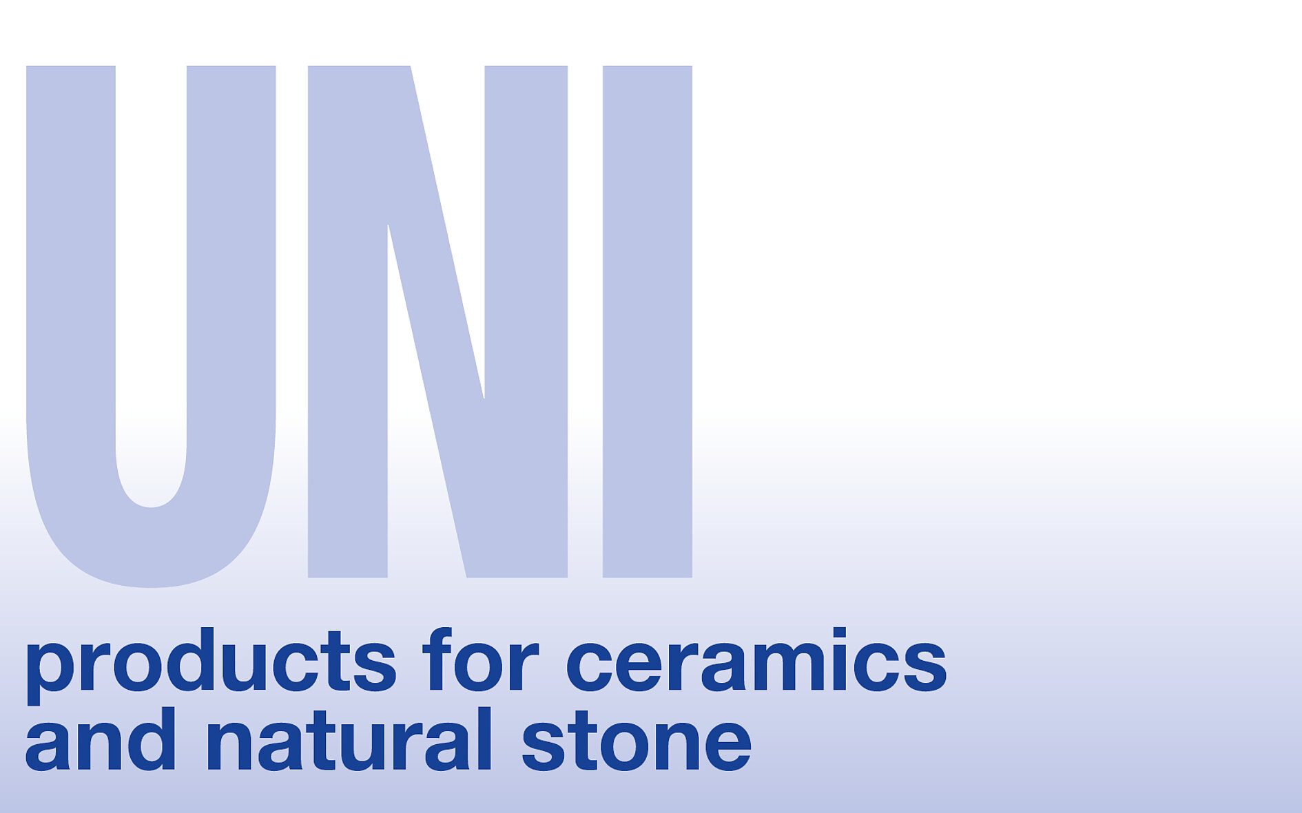 Ceramics and natural stone (UNI)